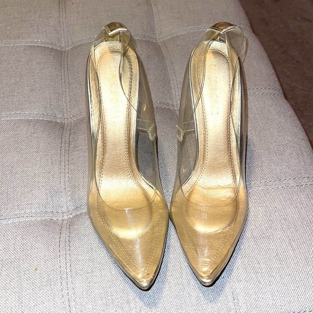 Clear Gold Pump - image 1